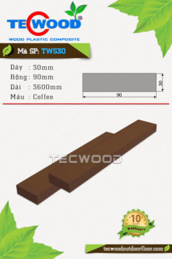 Lam gỗ nhựa TecWood TWS30 - Coffee